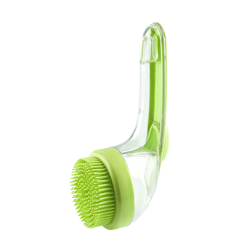 Long Handle Dual-Head Pet Bathing Brush