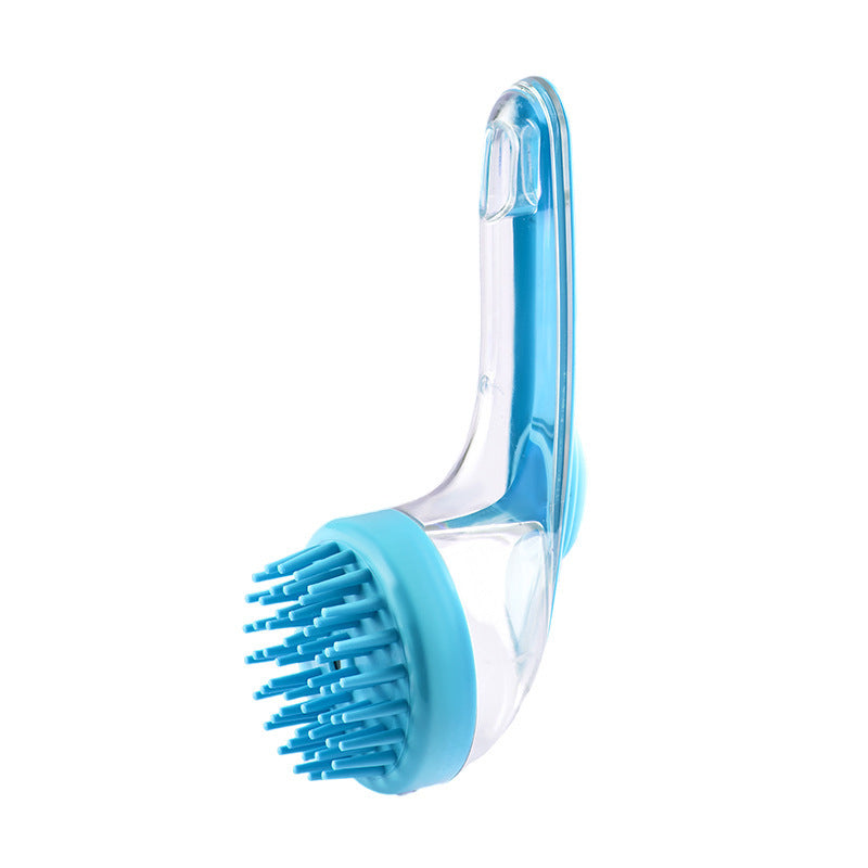 Long Handle Dual-Head Pet Bathing Brush