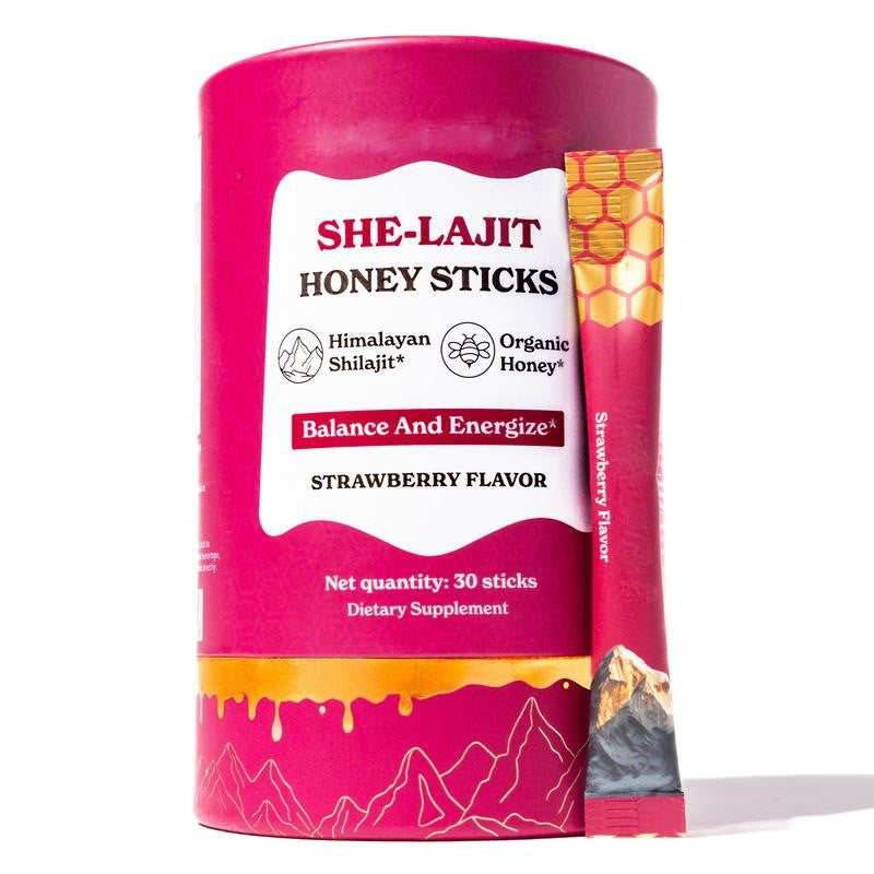 Strawberry Flavor Shilajit Honey Stick