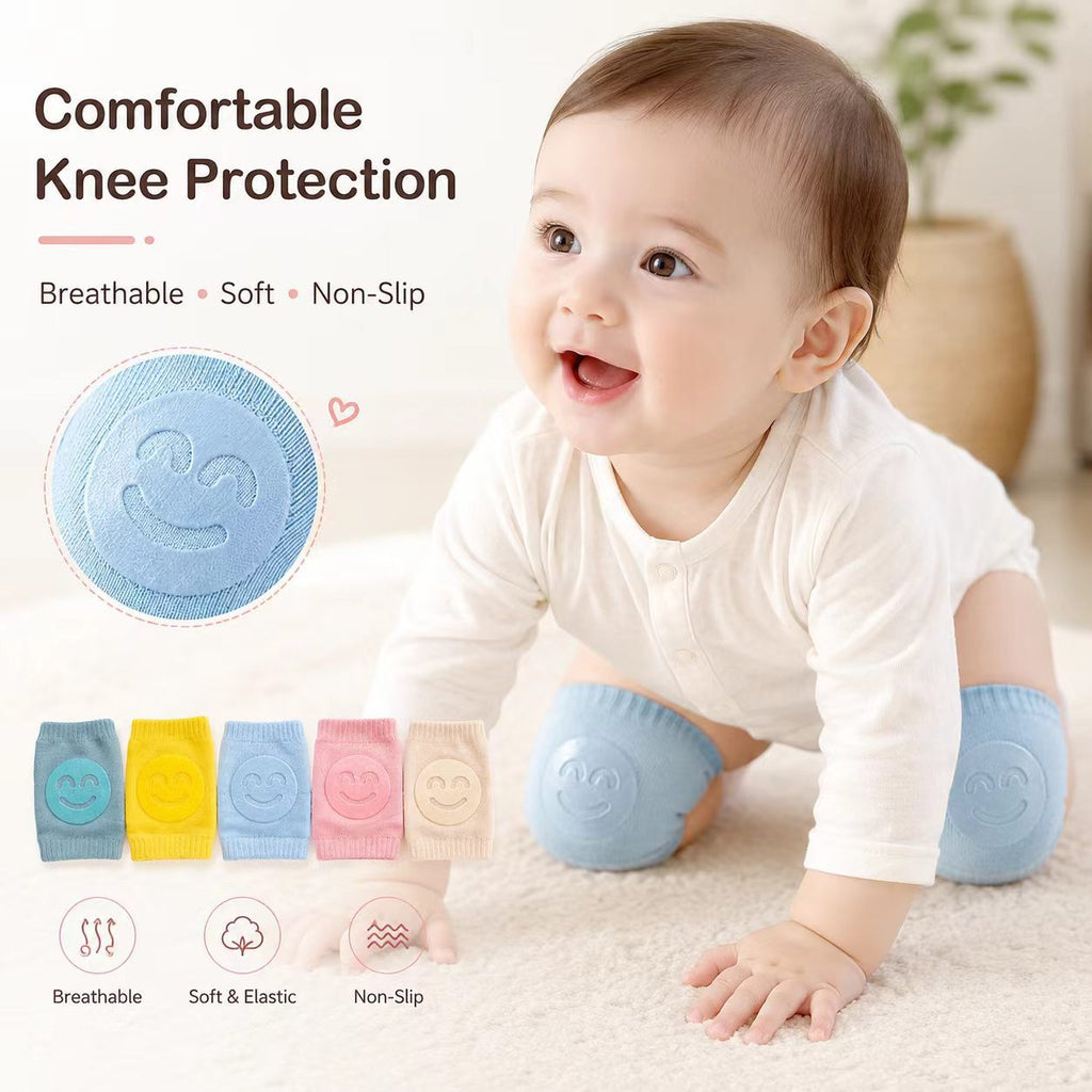 Infant Terry Socks with Anti-Slip Knee Elbow Pads