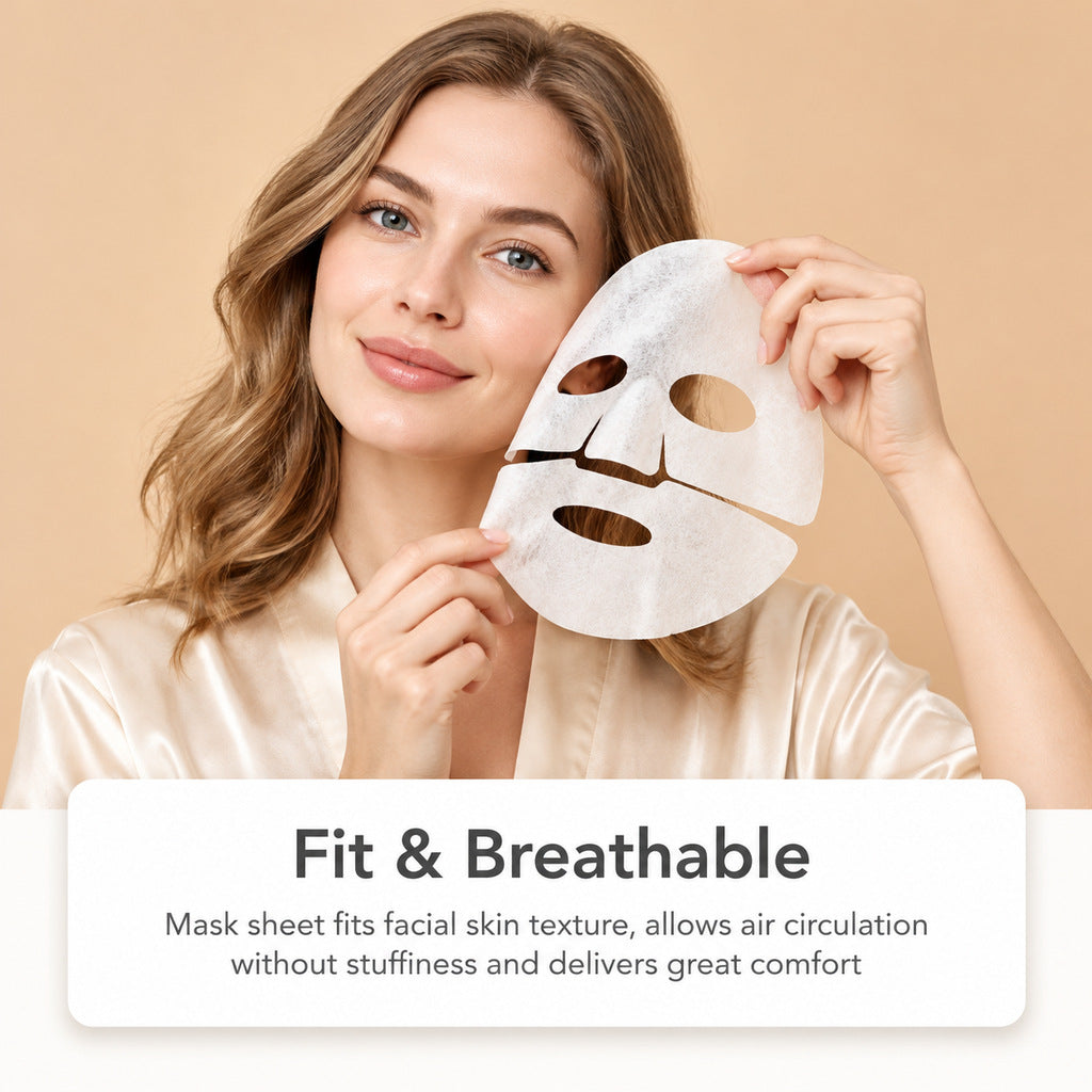 Hyaluronic Acid Moisturizing Brightening Facial Mask