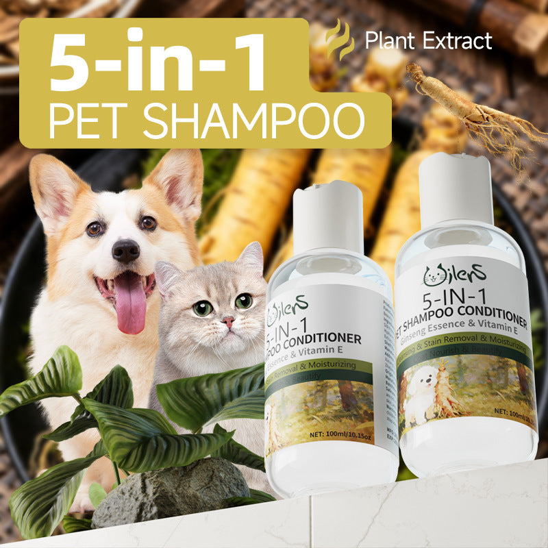 Multi-Effect Pet Shampoo and Bath Liquid
