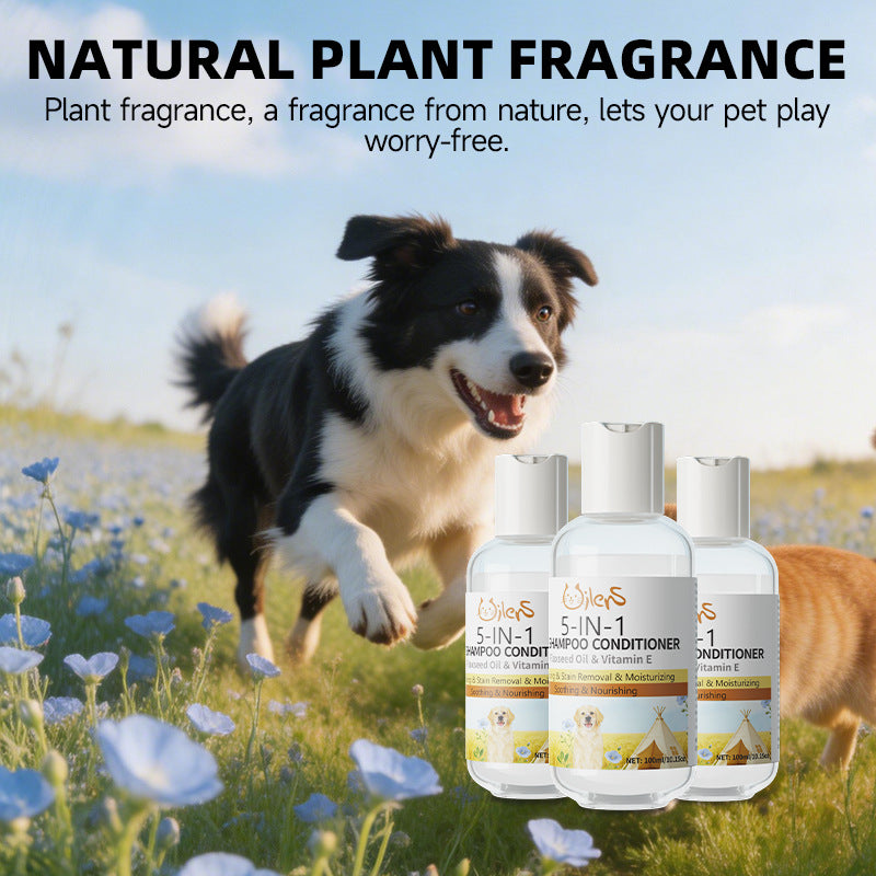 Multi-Effect Pet Shampoo and Bath Liquid